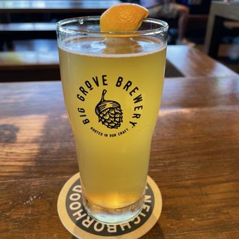 Big Grove Brewery & Taproom - Citrus Surfer--delicious, citrusy wheat. - Breweries Near Me - Cedar Rapids, Iowa Big Grove Brewery & Taproom - Citrus Surfer--delicious, citrusy wheat. - Breweries Near Me - Cedar Rapids, Iowa