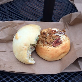The Kolache Place - Vegetarian ranchero (love the fresh flavor!) and maple pecan. - Bakeries Near Me - Provo, Utah The Kolache Place - Vegetarian ranchero (love the fresh flavor!) and maple pecan. - Bakeries Near Me - Provo, Utah
