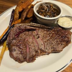 Dry-Aged Bone-In Strip Steak Frites