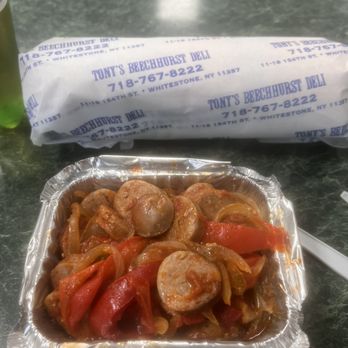 Tony's Beechhurst Deli - Sausage & Peppers - Delis Near Me - Whitestone, New York Tony's Beechhurst Deli - Sausage & Peppers - Delis Near Me - Whitestone, New York