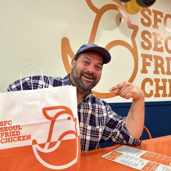 SFC Seoul Fried Chicken - Time to dig in. Yum. - Korean Near Me - Hackensack, New Jersey
