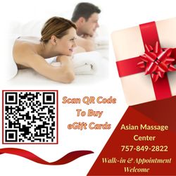 Asian Massage Center - EGift Card Available