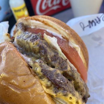 Get The Burger - Double cheeseburger. Don't judge me . lol - Burgers Near Me - Big Bear Lake, California Get The Burger - Double cheeseburger. Don't judge me . lol - Burgers Near Me - Big Bear Lake, California
