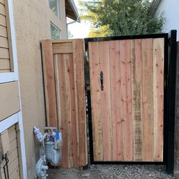 New fence gate New fence gate