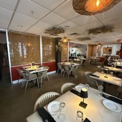 Inside dining area