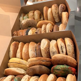 Isaac's Bagel Cafe - An assortment of fresh bagels - Breakfast & Brunch Near Me - Bloomfield, Connecticut