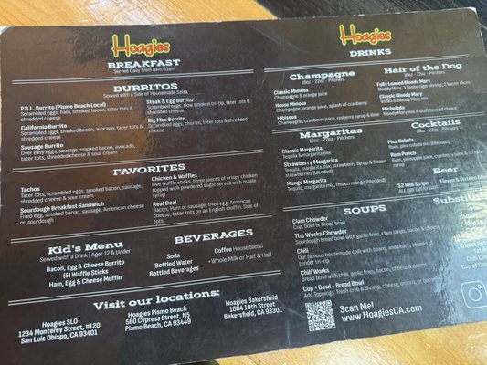 Menu photo 2 Hoagies Bakersfield, CA