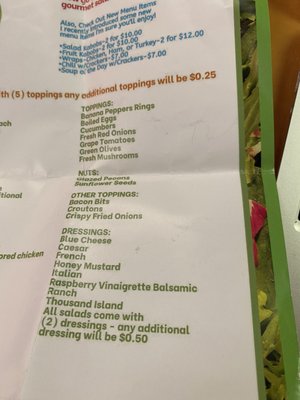 Menu photo 2 Salad Chic Louisville, KY