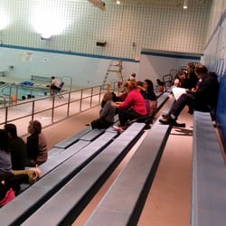 Boys & Girls Club of Clifton - Bleachers where parents can see the progress of their kiddos....