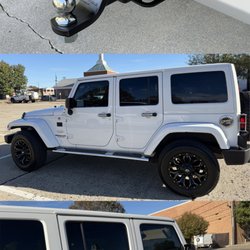 Diamond Tinting - both window tint job and hitch job
