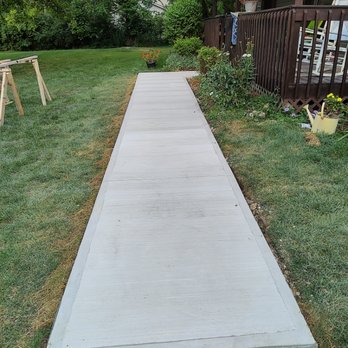 Hyer Quality Construction - Replaced broken sidewalk - Roofing Near Me Hyer Quality Construction - Replaced broken sidewalk - Roofing Near Me