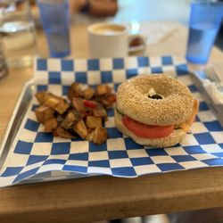 Pancake Social - Salmon bagel