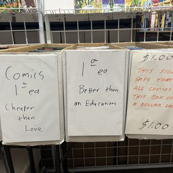 Comic Cellar - True, Depends on the school system, True - Comic Books Near Me - Alhambra, California
