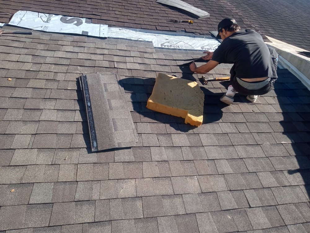 Slide of Armands Roofing