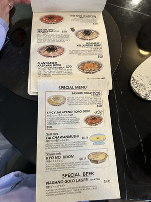 Menu photo 3 Toyokan Bowl Vancouver, BC
