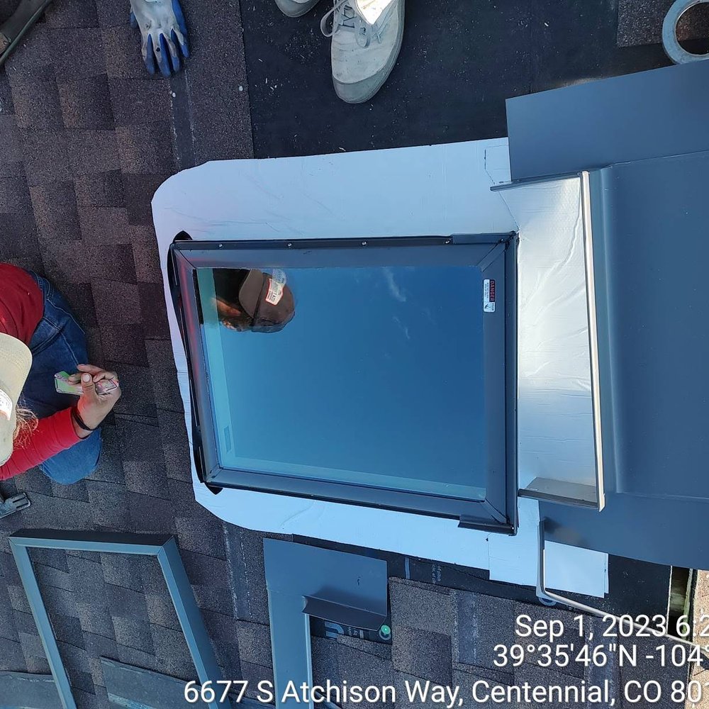 Ethos Roofing & Restoration - new skylight - Roofing Near Me - Centennial, Colorado Ethos Roofing & Restoration - new skylight - Roofing Near Me - Centennial, Colorado