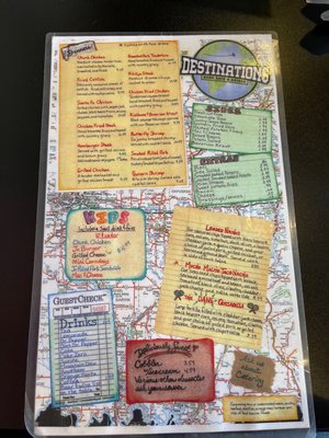 Menu photo 6 Destinations, Chandler Oklahoma Chandler, OK Menu photo 6 Destinations, Chandler Oklahoma Chandler, OK