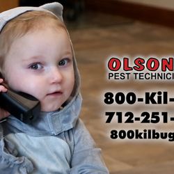 Olson's Pest Technicians - Give us a call for mouse solutions. This is Isaac a shoe-in for a fourth generation PestManagementProfessional(pmp)!