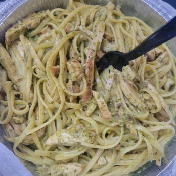 Pasta Bowl - Wicker Park - Pesto pasta. The chicken was extra. - Italian Near Me - Chicago, Illinois Pasta Bowl - Wicker Park - Pesto pasta. The chicken was extra. - Italian Near Me - Chicago, Illinois