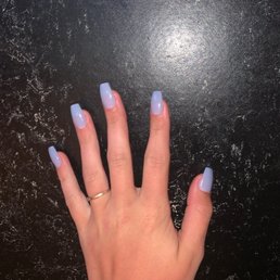 light blue dip 110, acrylic coffin light blue dip 110, acrylic coffin