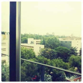 Biblioteca Central de la UNED - Vistas desde la cafetería - Libraries Near Me - Madrid, M