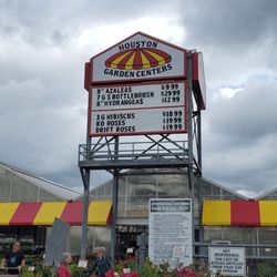 Houston Garden Centers - Pretty day for shopping..
