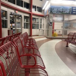 Hamilton Train Station - Waiting area always clean.