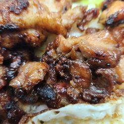 Z & C Teriyaki and Sushi Restaurant - Burnt food