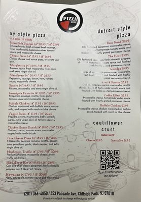 Menu photo 3 Pizza Side NJ Cliffside Park, NJ