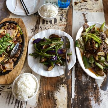 Chengdu Gourmet 2 - Cumin Lamb, Green Beans with eggplant, and Double cooked sliced pork belly - Sushi Bars Near Me - Pittsburgh, Pennsylvania Chengdu Gourmet 2 - Cumin Lamb, Green Beans with eggplant, and Double cooked sliced pork belly - Sushi Bars Near Me - Pittsburgh, Pennsylvania