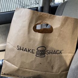 Korean BBQ Burger and Fries are in the bag. Korean BBQ Burger and Fries are in the bag.