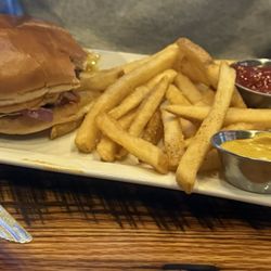 Burg & Barrel - Lenexa - Classic burger and fries
