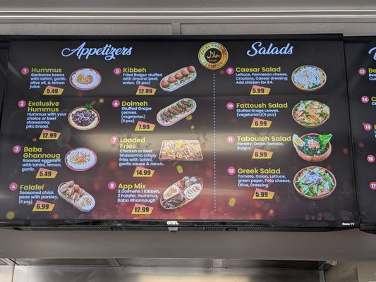 Menu photo 2 Kabizza Tempe, AZ