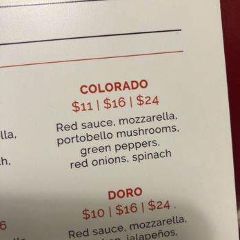 575 Pizzeria - Distant second for vegetarian - Pizza Near Me - Amarillo, Texas