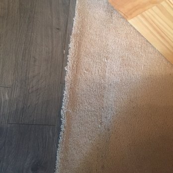 Agn services - Carpet cut crooked n no carpet stripe was place. He said for me to install it. See how the carpet indents there's no padding he cut it out. - General Contractors Near Me - Austin, Texas