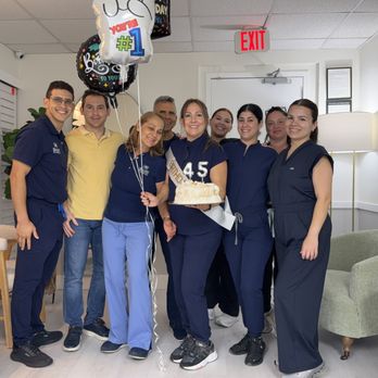Jorge Ramos, DMD - Bella Smile Dentistry - Celebrating Taylin's birthday at Bella Smile Dentistry Grateful for the positivity and care she brings every day! - General Dentistry Near Me - Miami, Florida Jorge Ramos, DMD - Bella Smile Dentistry - Celebrating Taylin's birthday at Bella Smile Dentistry Grateful for the positivity and care she brings every day! - General Dentistry Near Me - Miami, Florida