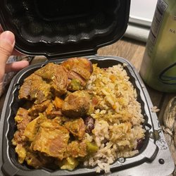 Caribbean Deck café - Curry goat