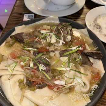 Farida - Beshbarmak. If you like wide and flat noodles (I know it's a niche of people lol) YOU WILL LOVE THIS!! - Uzbek Near Me - New York, New York Farida - Beshbarmak. If you like wide and flat noodles (I know it's a niche of people lol) YOU WILL LOVE THIS!! - Uzbek Near Me - New York, New York