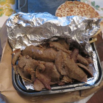 The Gyros Factory - Generous amount of gyros meat in the gyros dinner. - Burgers Near Me - Des Plaines, Illinois