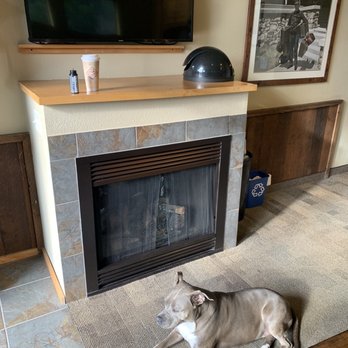 Explorer Cabins at Yellowstone - Fire place and my fur baby - Hotels Near Me - West Yellowstone, Montana Explorer Cabins at Yellowstone - Fire place and my fur baby - Hotels Near Me - West Yellowstone, Montana