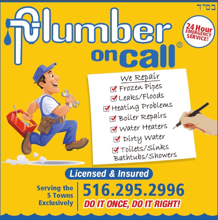 Slide of Plumber On Call