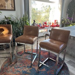 Barstool's reupholstered Barstool's reupholstered