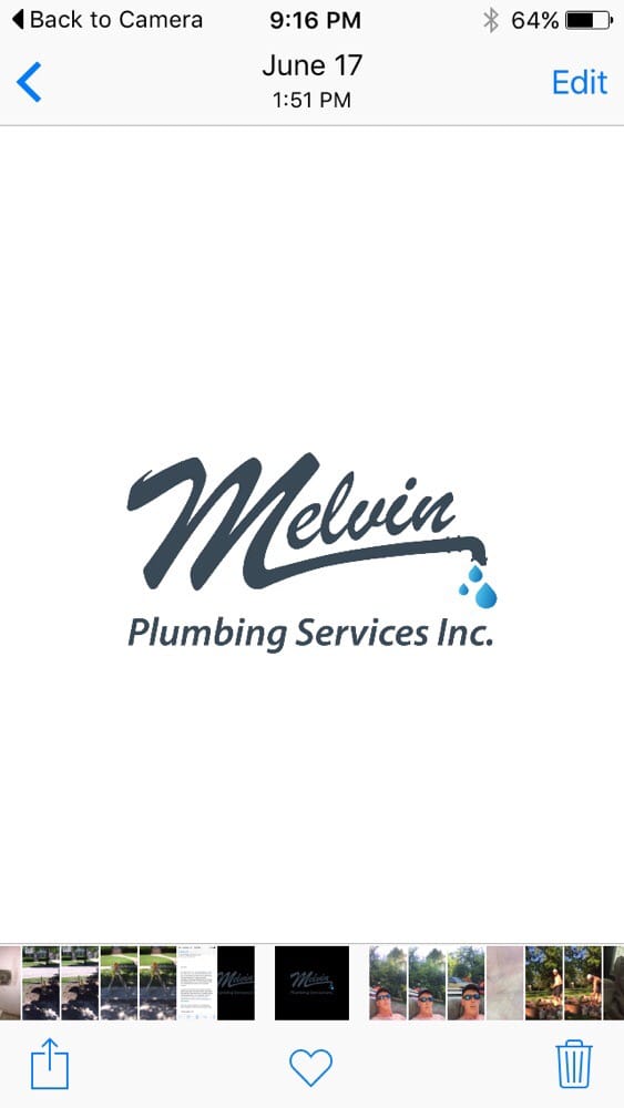 Slide of Melvin Plumbing Services