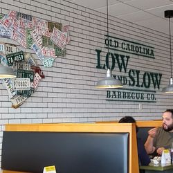 Old Carolina Barbecue Company - Gotta love the decor!