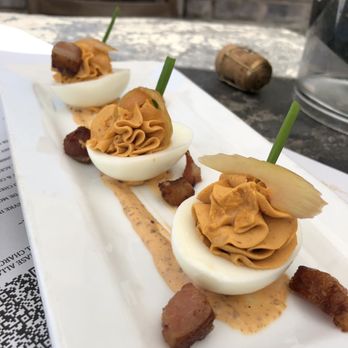 A'Bouzy - Deviled eggs - Champagne Bars Near Me - Houston, Texas A'Bouzy - Deviled eggs - Champagne Bars Near Me - Houston, Texas
