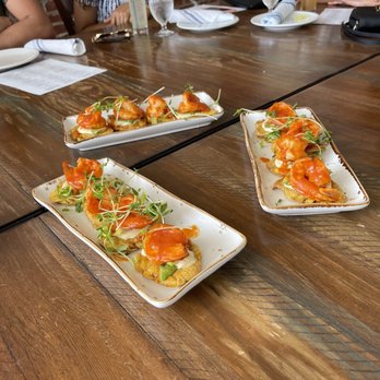 B2 Bistro + Bar - Shrimp Avocado Tostones - Cocktail Bars Near Me - West Reading, Pennsylvania