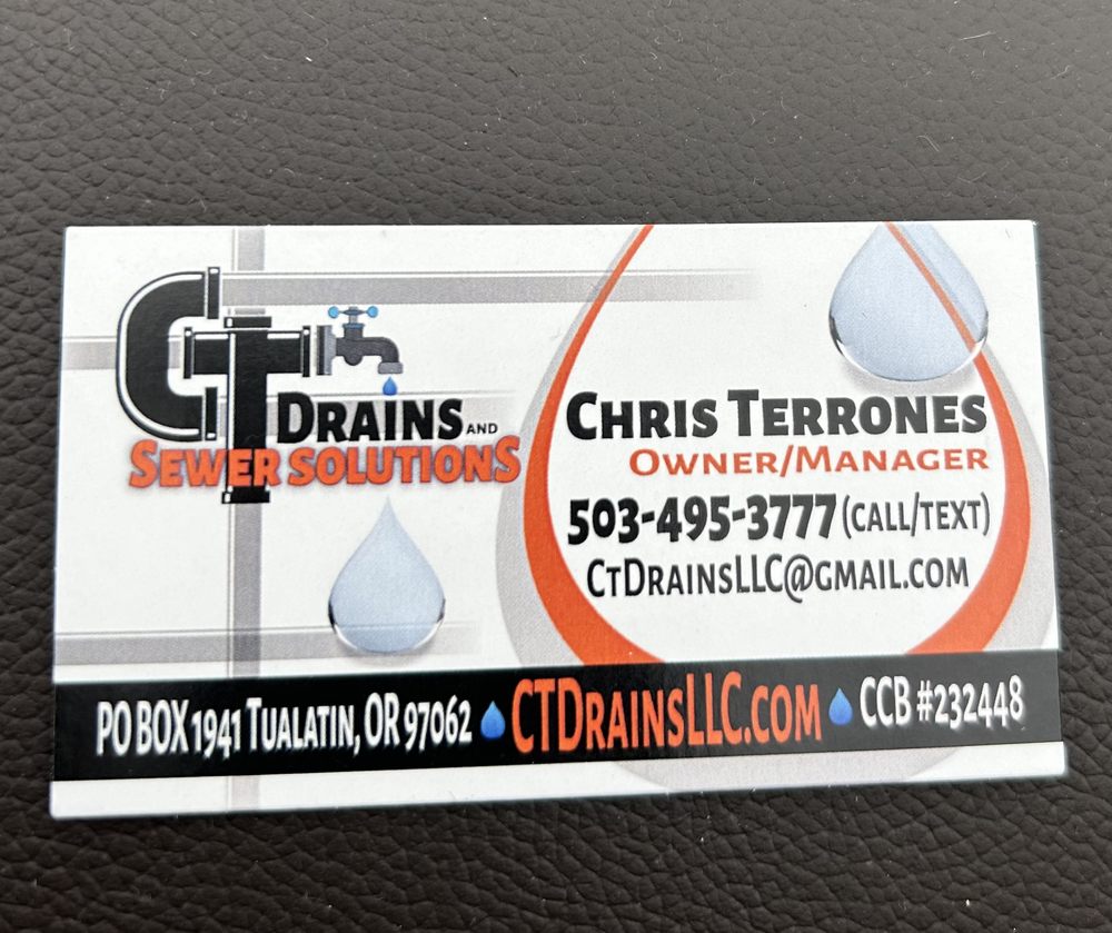 Slide of CT Drains And Sewer Solutions