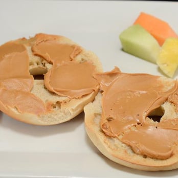 Chap's Grille - Bagel with Peanut - Breakfast & Brunch Near Me - New Haven, Connecticut
