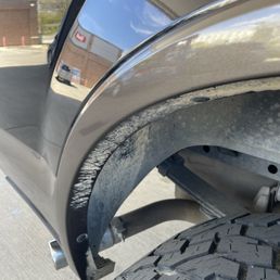 All of the fenders looked like this.