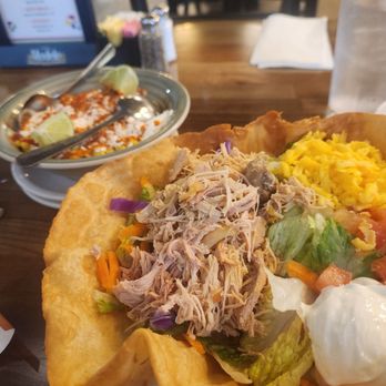 El Nuevo Mexico - Georgetown - Shredded Chicken taco salad - Mexican Near Me - Georgetown, Texas El Nuevo Mexico - Georgetown - Shredded Chicken taco salad - Mexican Near Me - Georgetown, Texas